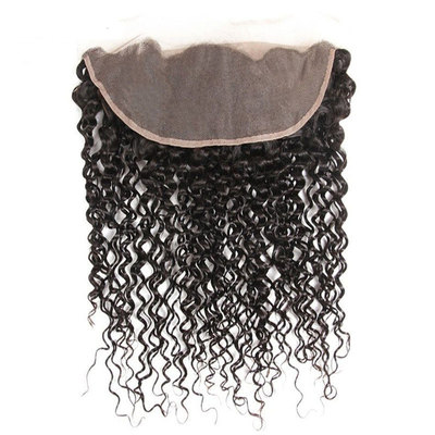 0.2 kg de peluca de extensión de cabello virgen con cierre frontal de encaje y 100% de cabello humano