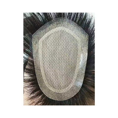 Piense en la piel inyectada 100% de pelo humano Toupee para hombres 2022 producto innovador de moda