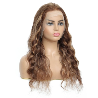 Perucas de pelo humano brasileño de encaje completo de 360 grados con cabello remy y peso de 250g-450g