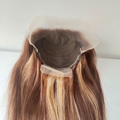 Perucas de pelo humano brasileño de encaje completo de 360 grados con cabello remy y peso de 250g-450g