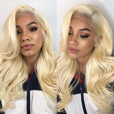 Perucas de pelo humano brasileño de encaje completo de 360 grados con cabello remy y peso de 250g-450g