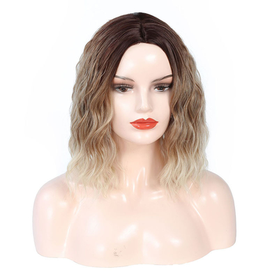 Perucas resistentes al calor de cabello sintético, personalizadas para sus necesidades