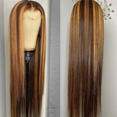 Cabello brasileño Peluca frontal recta Cabello humano Moda Peluca frontal 2022 Bien