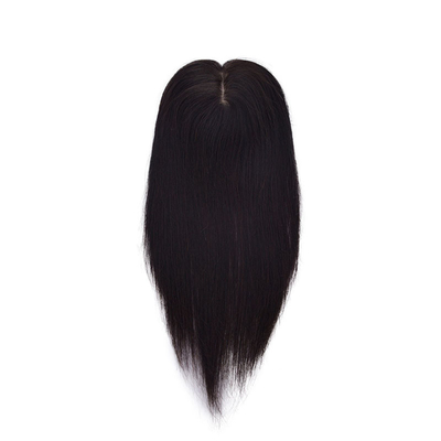 Toupee de pelo humano 100% para mujeres de alta calidad pieza de pelo recto en el tipo de diseño