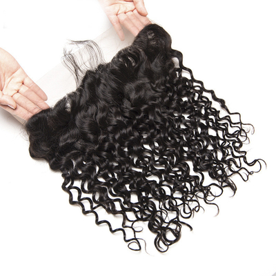 Proporción de cabello más largo 55% Cabello humano Peruca de cierre de encaje suizo con ventaja suave y brillante