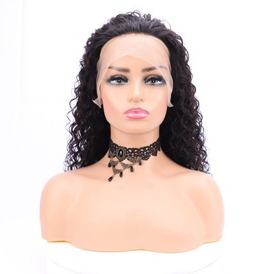 Pequeño/Gran/De tamaño medio Cabello humano natural de encaje Pelucas frontales con aberturas de encaje suizo