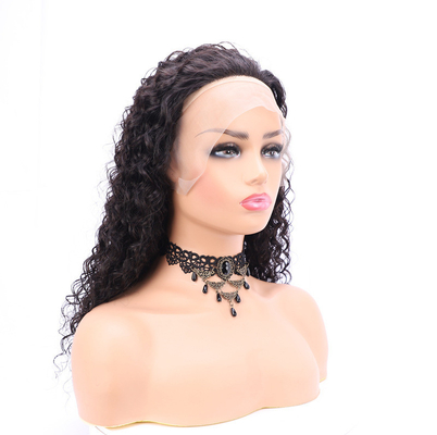 Pequeño/Gran/De tamaño medio Cabello humano natural de encaje Pelucas frontales con aberturas de encaje suizo