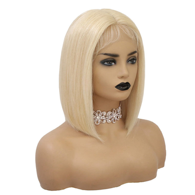 Cabello brasileño asequible Peruca Bob Durable Corta 613 Perucas con cabello de bebé