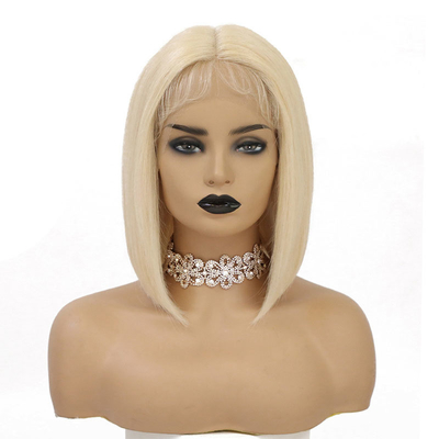 Cabello brasileño asequible Peruca Bob Durable Corta 613 Perucas con cabello de bebé