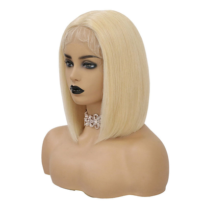 Cabello brasileño asequible Peruca Bob Durable Corta 613 Perucas con cabello de bebé