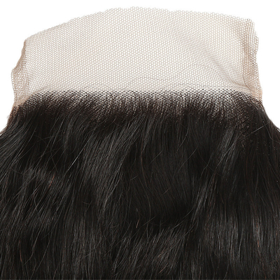 Cierre de encaje recto para extensiones de cabello recto