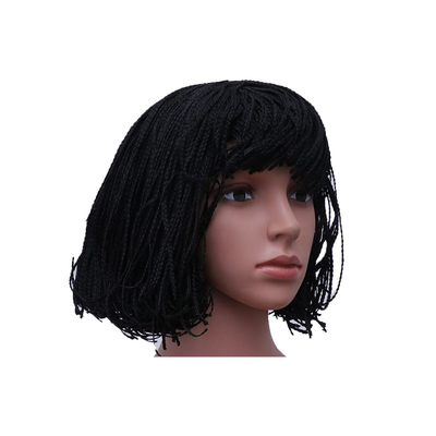 Aceptable OEM/ODM 2022 Perucas frontales de encaje sintético para cabello rizado afro