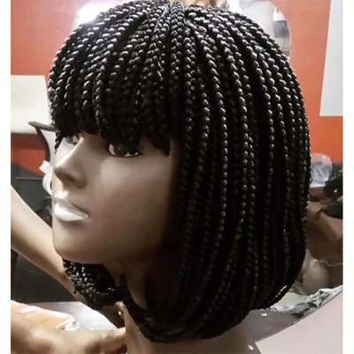Aceptable OEM/ODM 2022 Perucas frontales de encaje sintético para cabello rizado afro