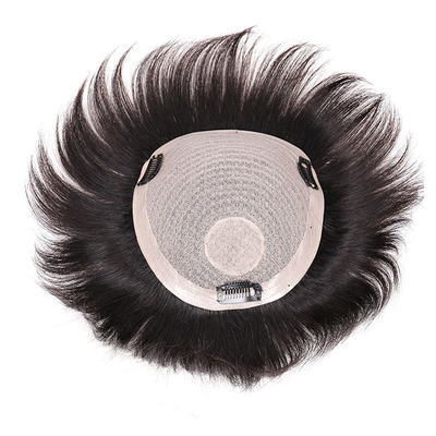 Técnica de Procesamiento Medio Hecha por el Hombre 2022 Toupee de moda para hombres con cabello brasileño