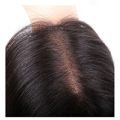 Diseño de verdadero toupe de pelo humano para mujeres 100% base de encaje de pelo virgen