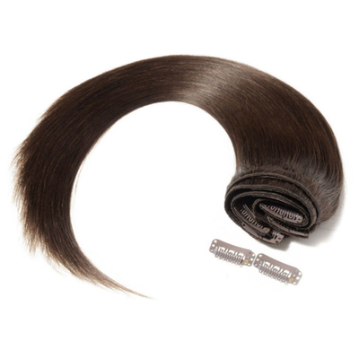 Experimenta la ventaja de los clips de cabello humano rectos en extensiones suaves y brillantes