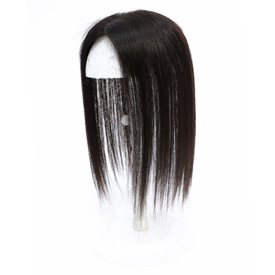 Fabricación de 150% de densidad Tupe de pelo humano real para mujeres de estilo recto