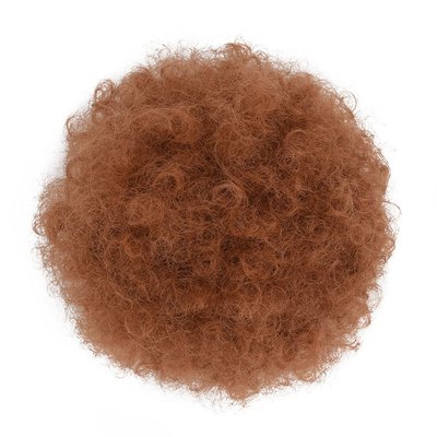 Chignon de rosquilla piezas de pelo duradero Chignon de pelo sintético para un pan elegante y atemporal