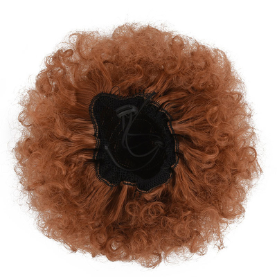 Chignon de rosquilla piezas de pelo duradero Chignon de pelo sintético para un pan elegante y atemporal