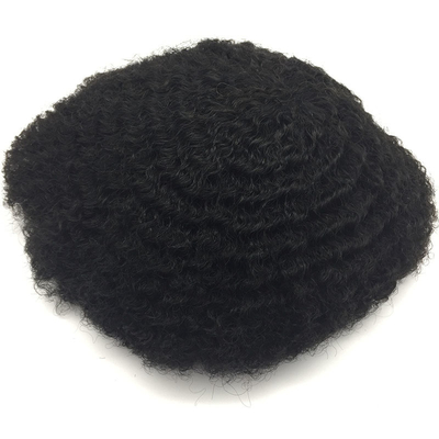 Mejora tu apariencia con nuestra base de encaje en PU de pelo corto masculino 100% de pelo humano