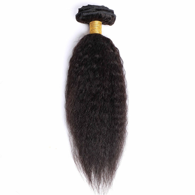 100% de pelo humano con clip en extensiones buena extensión de cabello natural