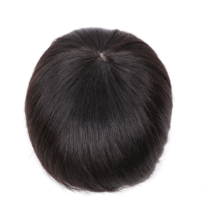 Pequeño/Gran/Medio No hay problema Obtener 100% de pelo humano hombres Toupee con 60 malla de encaje