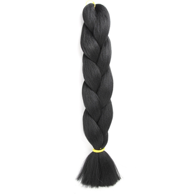 Extensión de cabello sintético de alta calidad para trenza 100% de verdadero cabello verdadero OEM / ODM aceptable
