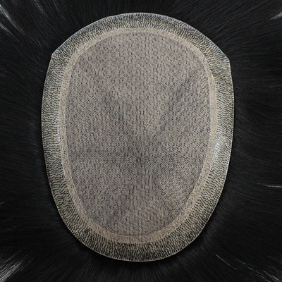 Piense en la piel inyectada 100% de pelo humano Toupee para hombres 2022 producto innovador de moda