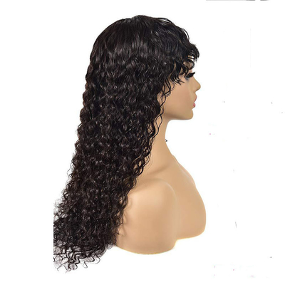 Cabello humano natural Perucas de encaje de buen aspecto con material de encaje suizo y cabello virgen