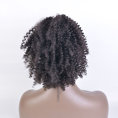 Proporción de pelo más largo 50% de cabello sintético trenzado Chignon para el accesorio de banda de goma