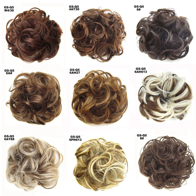 Extensiones de cabello de fibra sintética de alta temperatura con ventaja de resistencia al calor