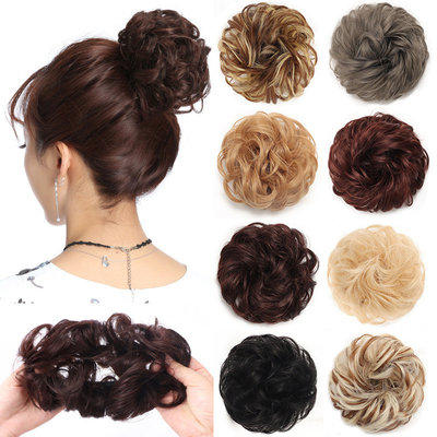 Extensiones de cabello de fibra sintética de alta temperatura con ventaja de resistencia al calor