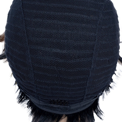 Último diseño 100% pelo humano peluca de peluche cortada cortada Peruca perfecta para los mercados del país