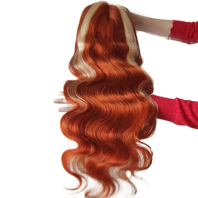 Body Wave Cherry Rojo Cabello humano afro Pelucas para mujeres negras de tamaño pequeño/gran/medio
