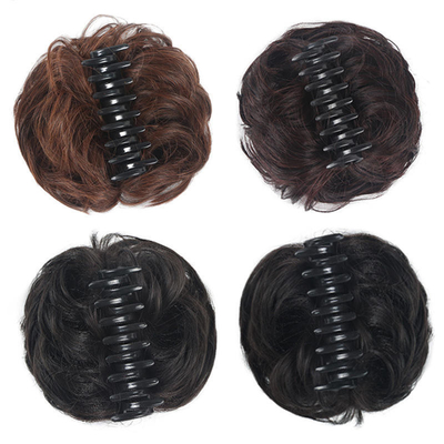 Acceptable OEM / ODM Donut de pelo sintético para extensiones de piezas de cabello Chignon