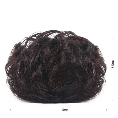 Acceptable OEM / ODM Donut de pelo sintético para extensiones de piezas de cabello Chignon