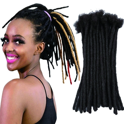 Cabello humano a granel para mujer sin trama Dreadlocks hermana cabello de gancho Trenzas de localización extensiones