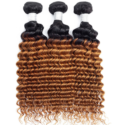 Full Cuticle Ombre Deep Wave Hair Bundles La mezcla perfecta de y asequibilidad