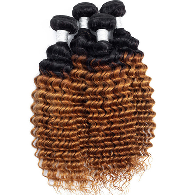 Full Cuticle Ombre Deep Wave Hair Bundles La mezcla perfecta de y asequibilidad