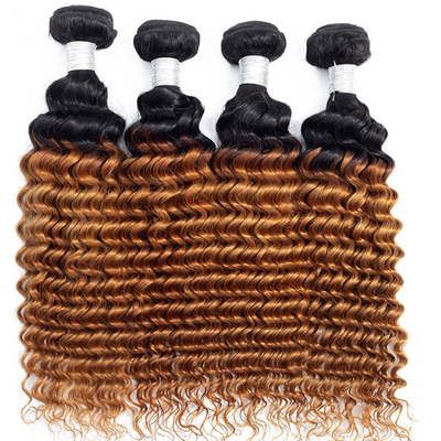 Full Cuticle Ombre Deep Wave Hair Bundles La mezcla perfecta de y asequibilidad
