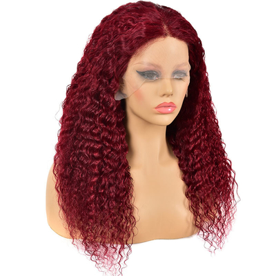 Sí Cabello Virgen 100% Cabello Humano Cabello Brasileño Hd encaje Perucas Frontales Vendedores 99J Borgoña