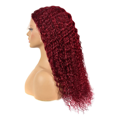 Sí Cabello Virgen 100% Cabello Humano Cabello Brasileño Hd encaje Perucas Frontales Vendedores 99J Borgoña