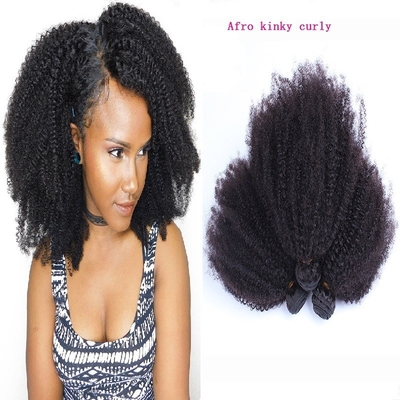 Muñecos de pelo de onda profunda para cabello rizado afro kinky tipo de extensión de cabello de tejido único