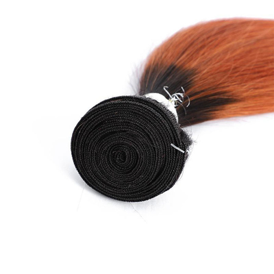 Indian Virgin Hair Straight Extensiones de tejido de cabello humano Envases de cabello humano de vendedores indios