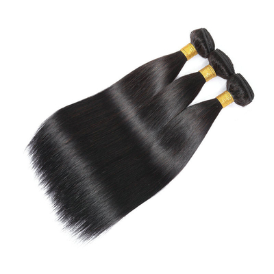 Cuticular completa Remy extensión de cabello tejidos paquete vendedor indio Camboyano natural recto