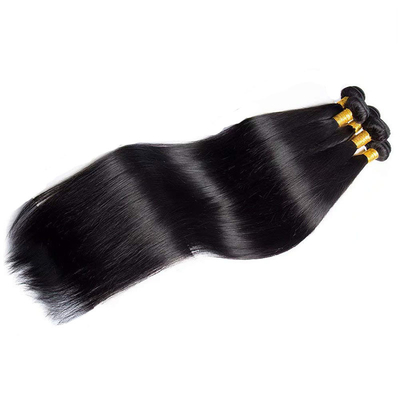 Cuticular completa Remy extensión de cabello tejidos paquete vendedor indio Camboyano natural recto