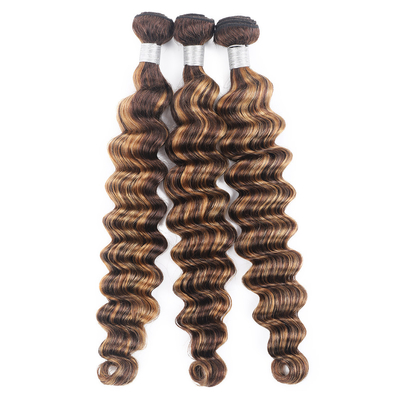 Envases de tejido de cabello humano recto y doblemente tirados en bruto para extensiones de cabello 2022 P4/27