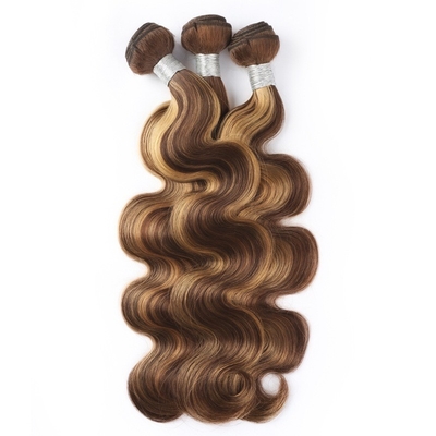 Envases de tejido de cabello humano recto y doblemente tirados en bruto para extensiones de cabello 2022 P4/27