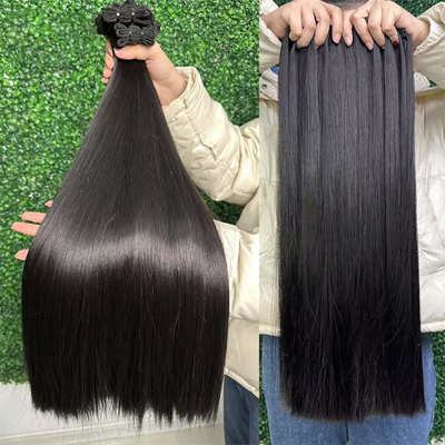 0.2kg de pelo remy hueso recto y rizado crudo peruano paquetes de extensiones de cabello indio