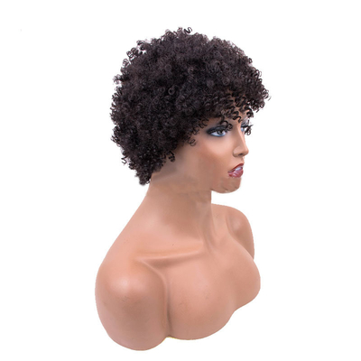 Material base de encaje suizo Peinado de brujas Peinados para cabello humano Perucas para mujeres negras